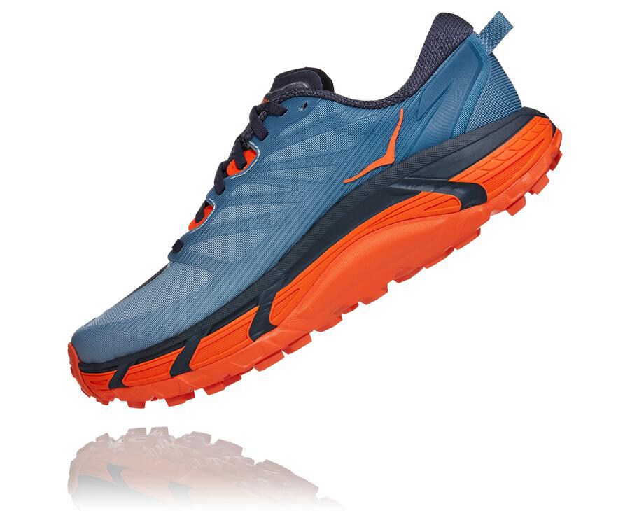 Tenis Hoka One One Trail Hombre Azules - Mafate Speed 3 - FHDK83152